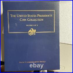 The United States Presidents Coin Collection Volume I Large Book Set 6 Coins