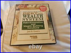 Transforming Debt Into Wealth System by John Cummuta Volume 1, 2, 3 CD Box Set