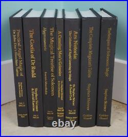 USED Set of 7 The Golden Hoard Press Occult Magic Hardcover Books Lot FR/SHP