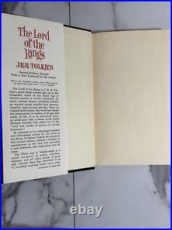 VTG 1965 Lord Of The Rings J. R. R Tolkien Box Set with MAPS Houghton Mifflin Signed