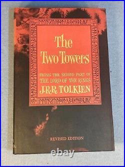 Vint 1965 Lord Of The Rings J. R. R Tolkien Box Set Houghton Mifflin fold out maps