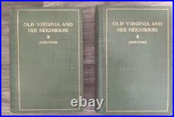 Vintage Book Lot of 6 John Fiske Hardcover Books