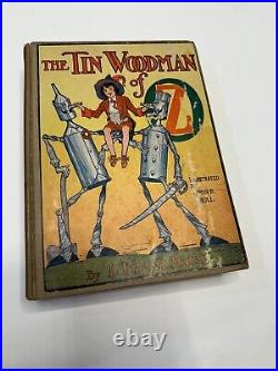 Vintage set of 7 Wizard of Oz Books L Frank Baum Reprints