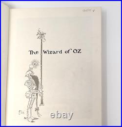 Wizard of OZ L. Frank Baum 10 Book Set Hardcover White Edition Reilly & Lee 1956