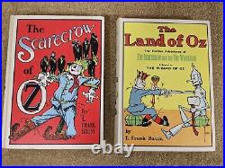 Wizard of Oz Frank Baum 7 Book Set Reilly and Lee Co Excellent