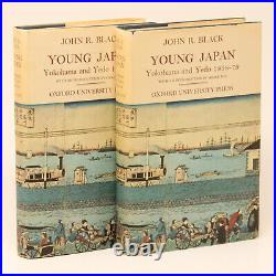 Young Japan Yokohama and Yedo 1858-79 John R. Black Two Volume Set HC/DJ